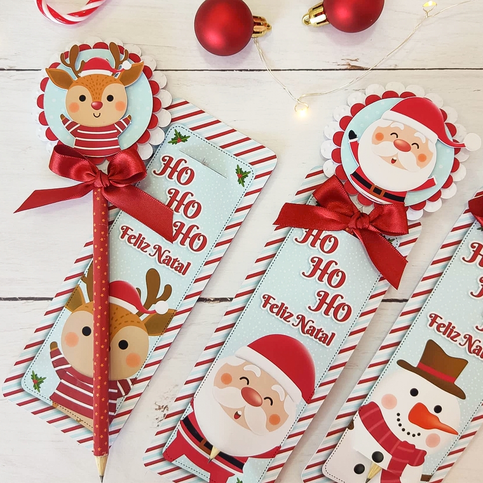 Arquivo Card lápis de Natal Alasca - Imagem 3