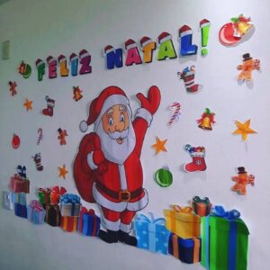 Painel de Natal escola em PDF