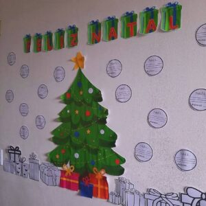 Painel de Natal pintura em PDF